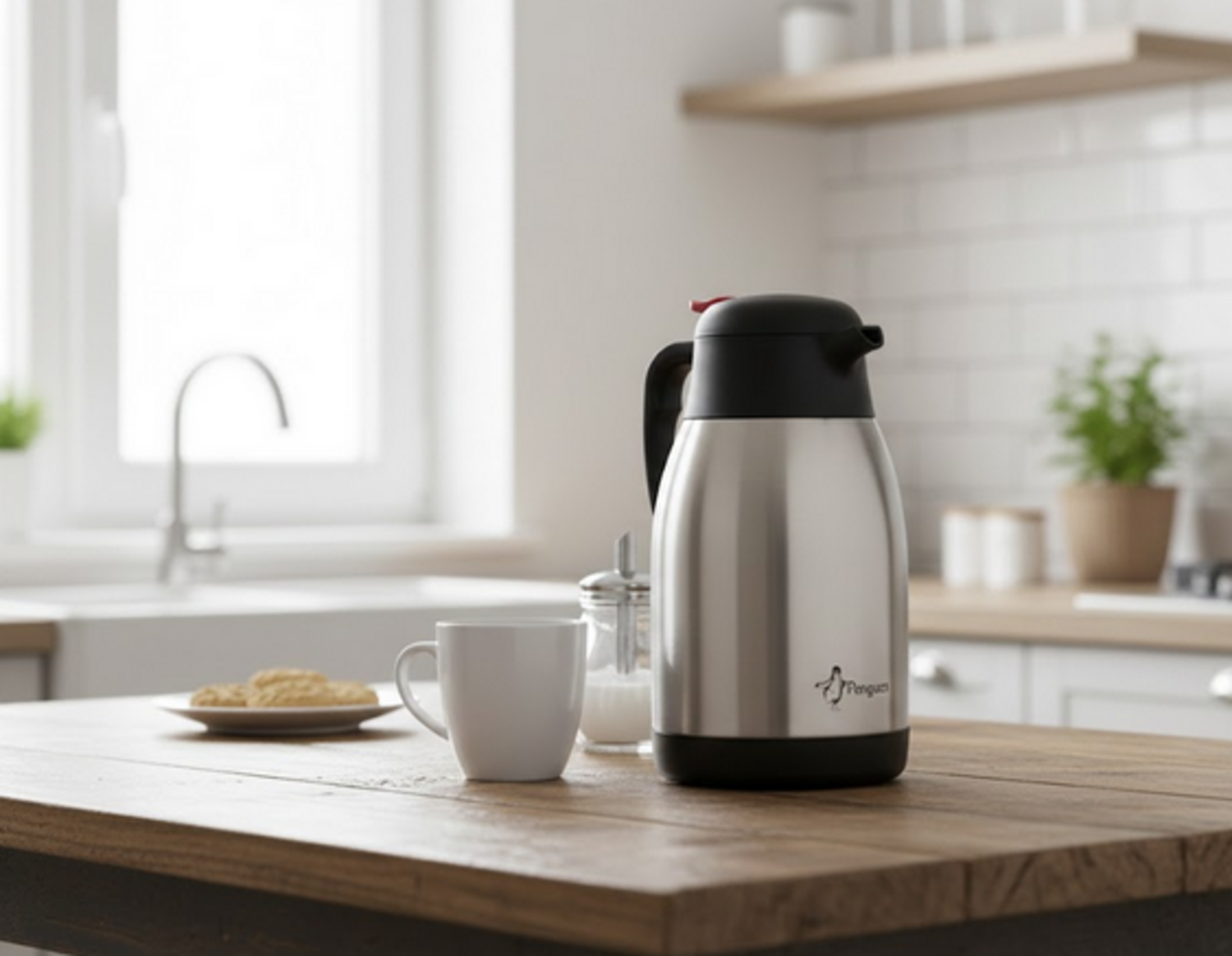 PENGUEN ÇELİK TERMOS 2 LT 